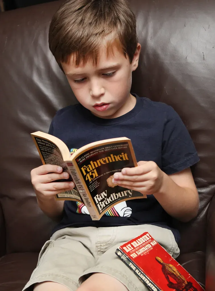 6. Fahrenheit 451 by Ray Bradbury (1953) (Sam Howzit, Flickr, CC BY 2.0)