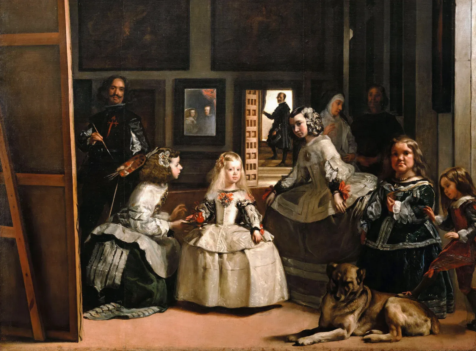 4. Diego Velázquez - Las Meninas (1656) (Image Credits: Wikimedia)