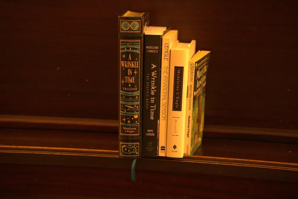 9. A Wrinkle in Time by Madeleine L'Engle (gcsalter, Flickr, CC BY 2.0)