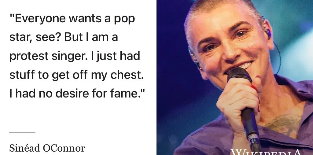 Nothing Compares 2 U by Sinéad O'Connor (Image Credits: Flickr)