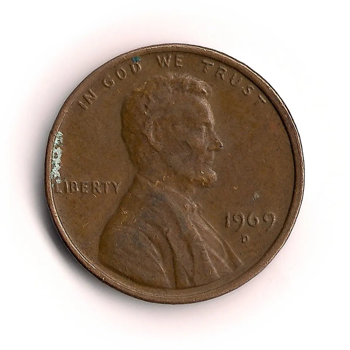 The 1969-S Doubled Die Obverse (By Stricklins, Public domain)