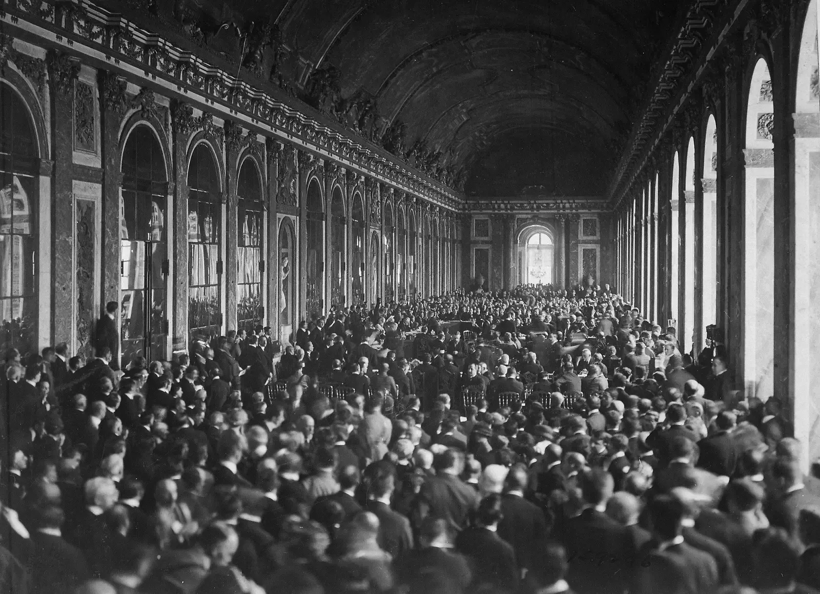 2. The Treaty of Versailles (1919) - The Peace That Guaranteed Another War (US National Archives, Public domain)