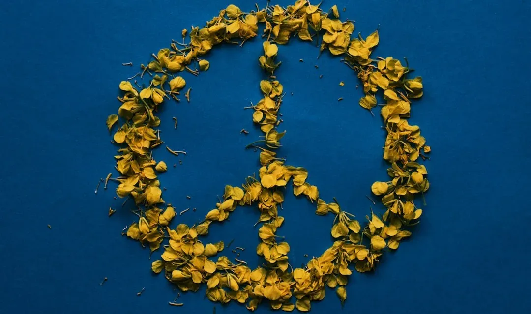 8. The Peace Sign (☮) (Image Credits: Unsplash)