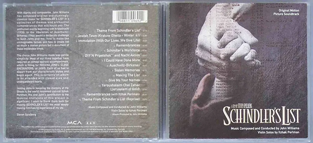 Schindler's List (1993) (cdrummbks, Flickr, CC BY 2.0)