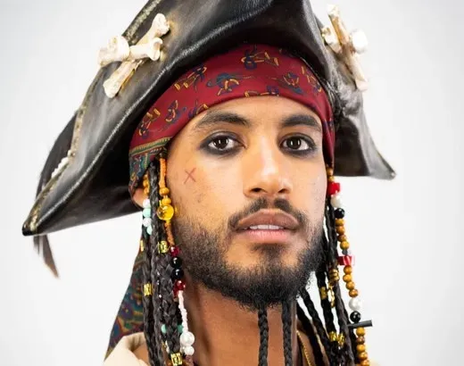 6. Glenn Close as a Bearded Pirate in Hook (1991) (Image Credits: Pexels)