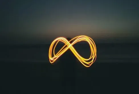 7. The Infinity Symbol (∞) (Image Credits: Pexels)