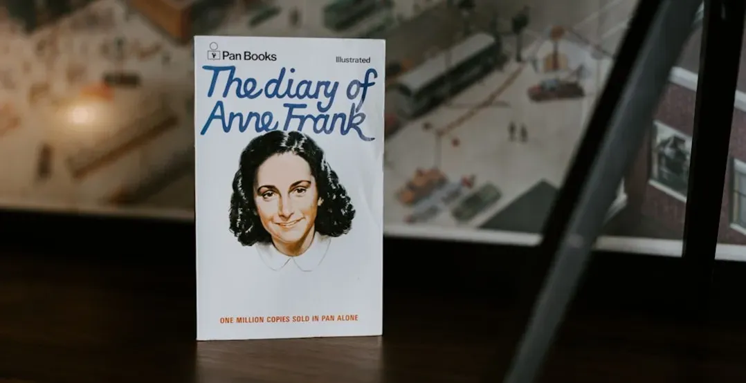 The Diary of a Young Girl by Anne Frank (Image Credits: Unsplash)