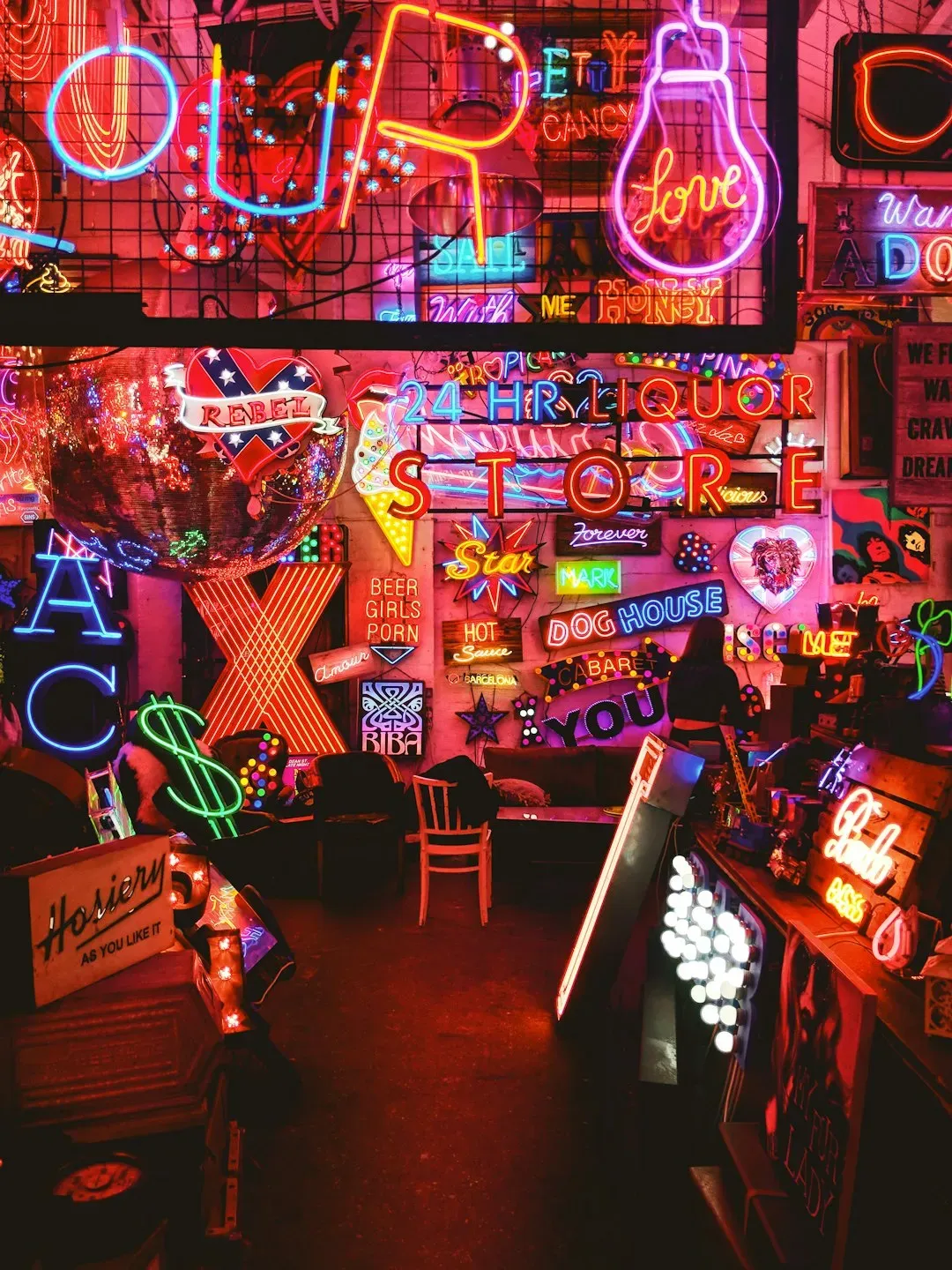 3. Neon Everything (Image Credits: Unsplash)