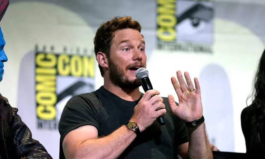 Chris Pratt and Captain America (Image Credits: Flickr)