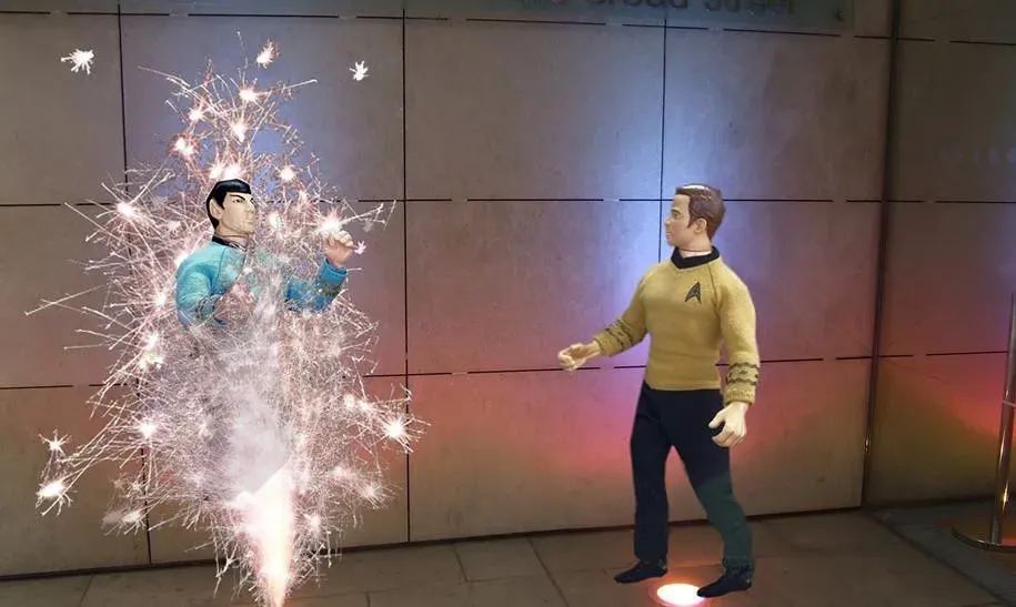 Scotty and the beam up request that never quite happened (Image Credits: Flickr)