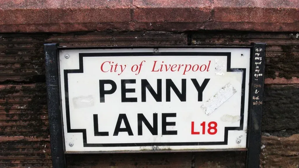 1. "Penny Lane" by The Beatles (Image Credits: Pixabay)