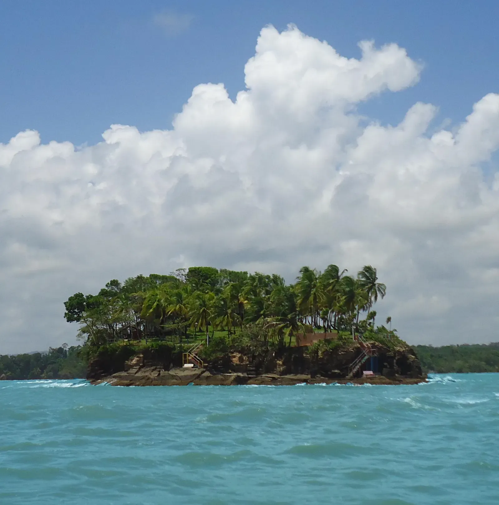 4. Leonardo DiCaprio's still-unfinished eco-island (By West224, CC BY-SA 4.0)