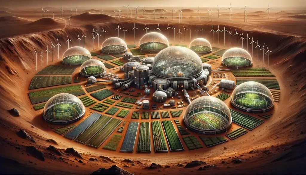 Growing Food in a Barren World (Image Credits: Flickr)