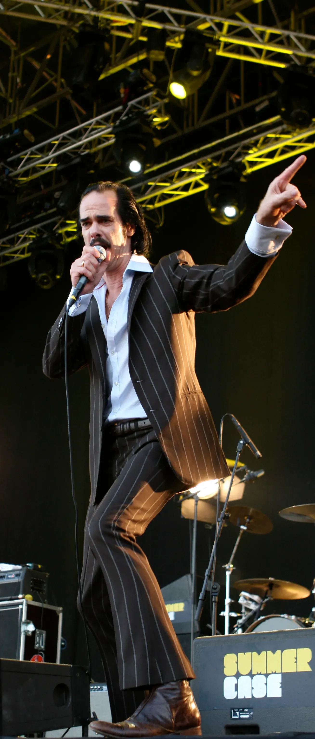 Nick Cave (originally posted to Flickr as Grinderman en el Summercase 08 de Barcelona, CC BY 2.0)