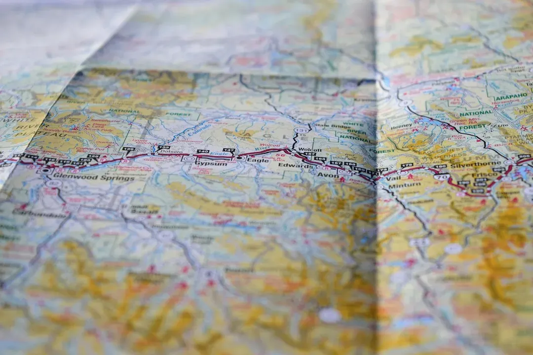 Paper Maps and Road Atlases (Image Credits: Unsplash)