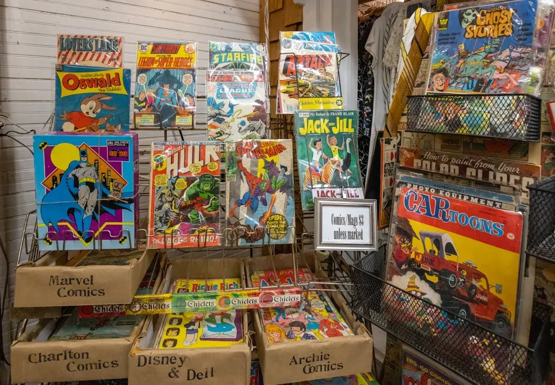 Comics, Fashion, and the Merchandise Economy (Image Credits: Unsplash)