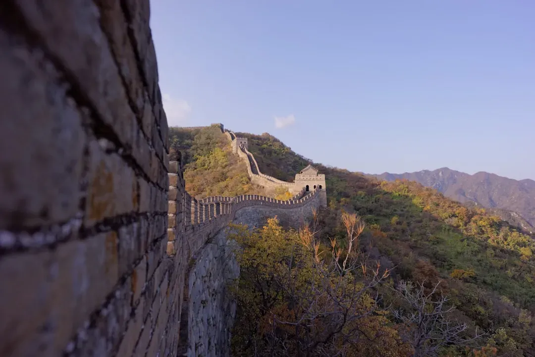 9. The Great Wall of China Is Visible from Space (Image Credits: Unsplash)