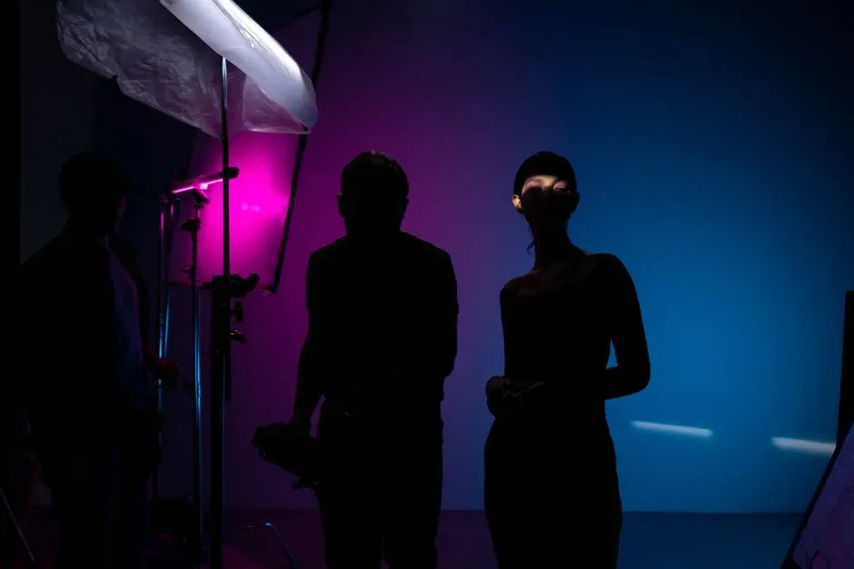 4. Lighting is adjusted constantly between takes (Image Credits: Pexels)