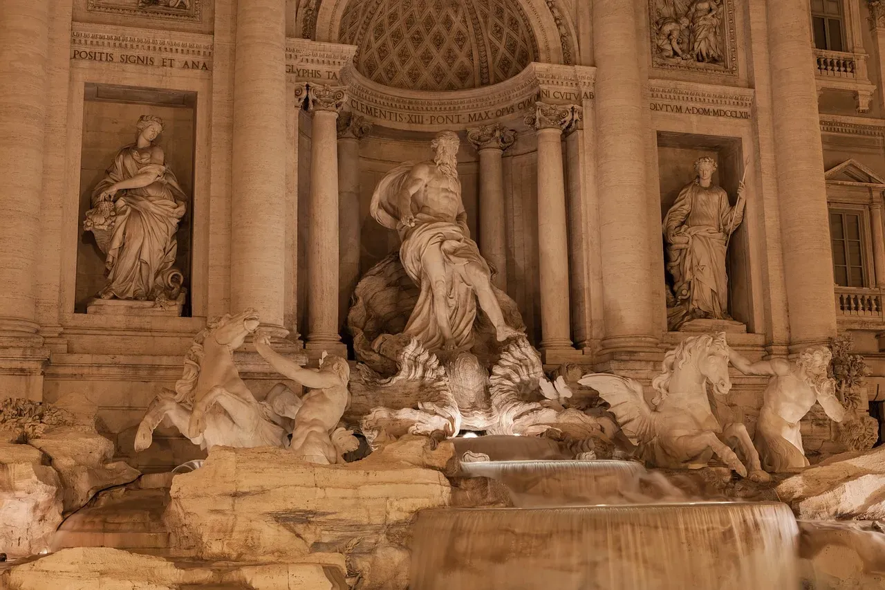 Rome, Italy: Even the Trevi Fountain Isn't Free Anymore (Image Credits: Pixabay)