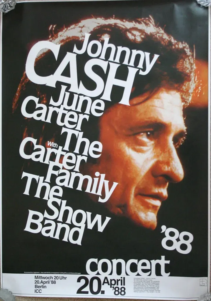 Johnny Cash at Folsom Prison, 1968 (Image Credits: Flickr)