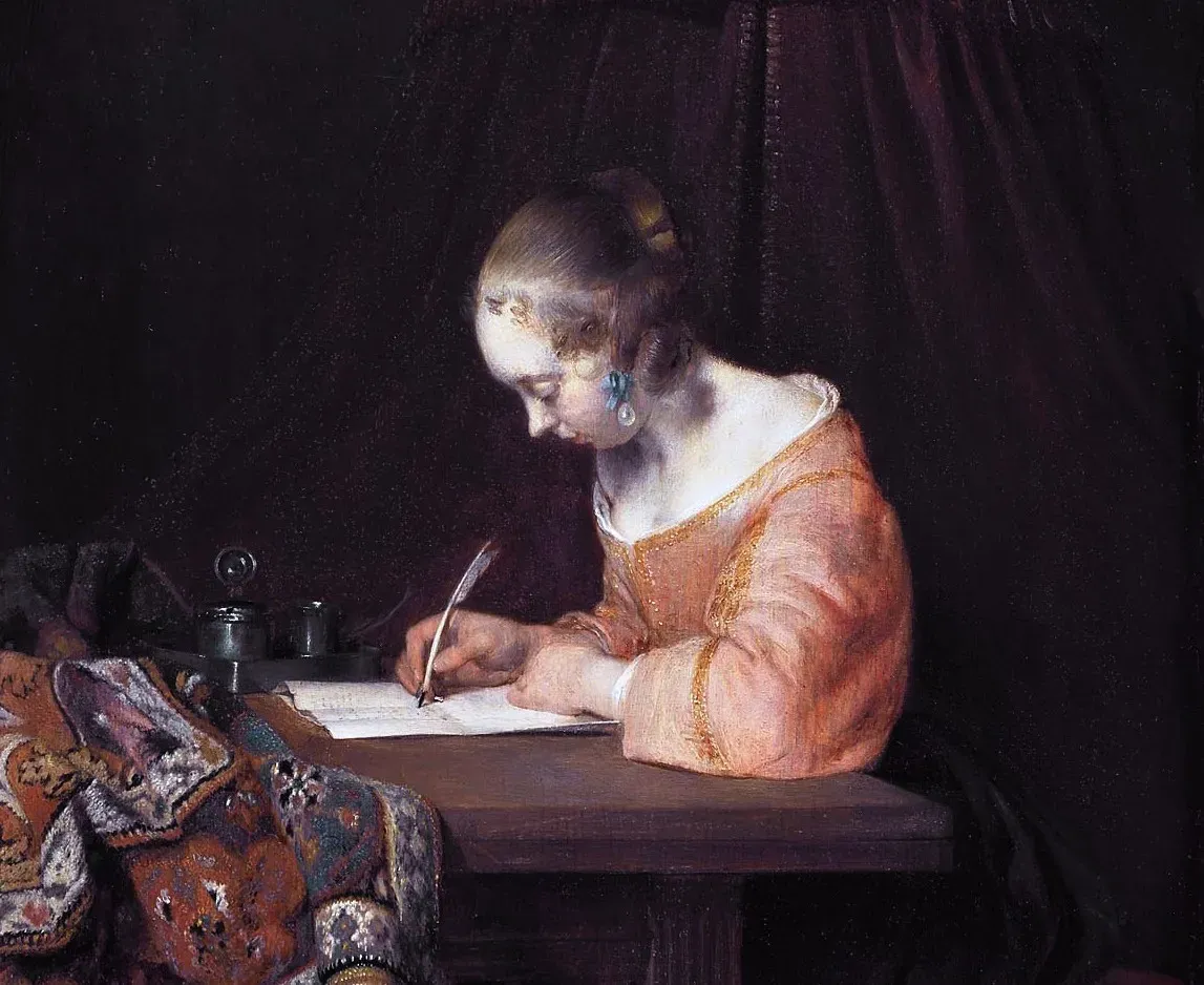 10. The Correspondent by Virginia Evans (Image Credits: Wikimedia)