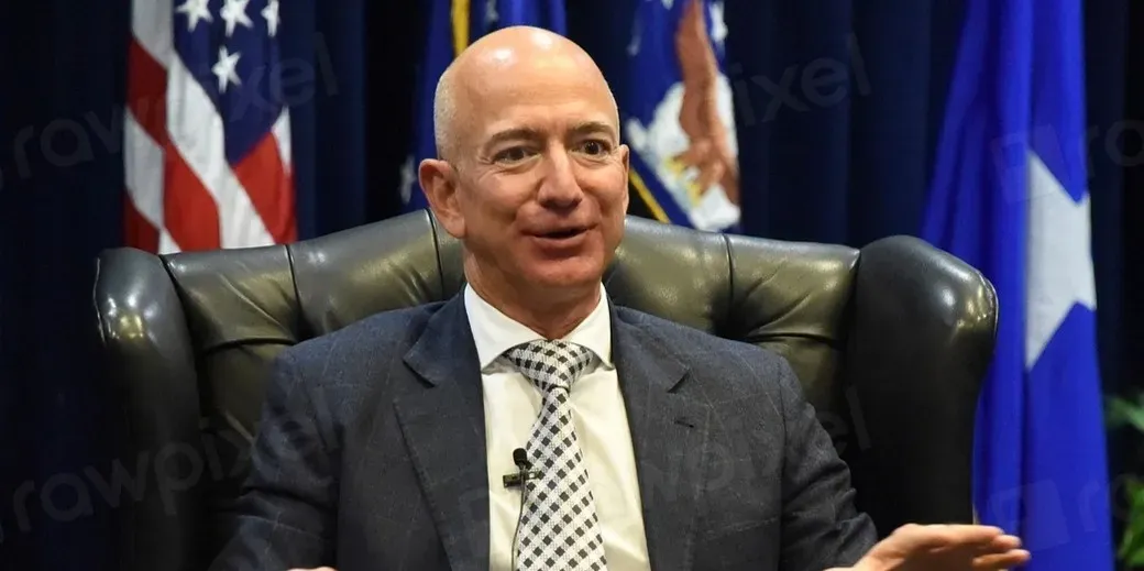 Jeff Bezos Remains a Titan Despite Falling Behind (Image Credits: Rawpixel)
