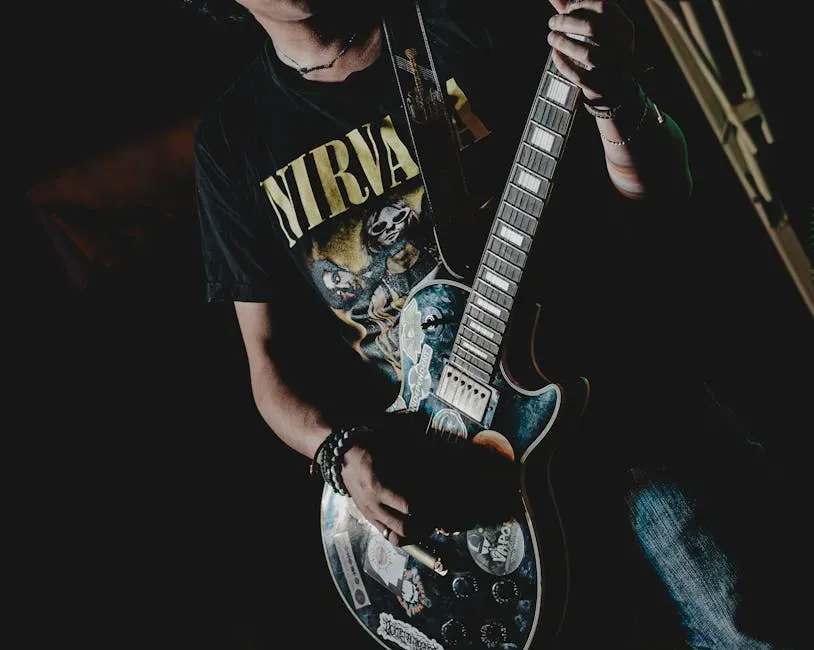 5. "Load Up on Guns, Bring Your Friends" - Nirvana, "Smells Like Teen Spirit" (1991) (Image Credits: Pexels)