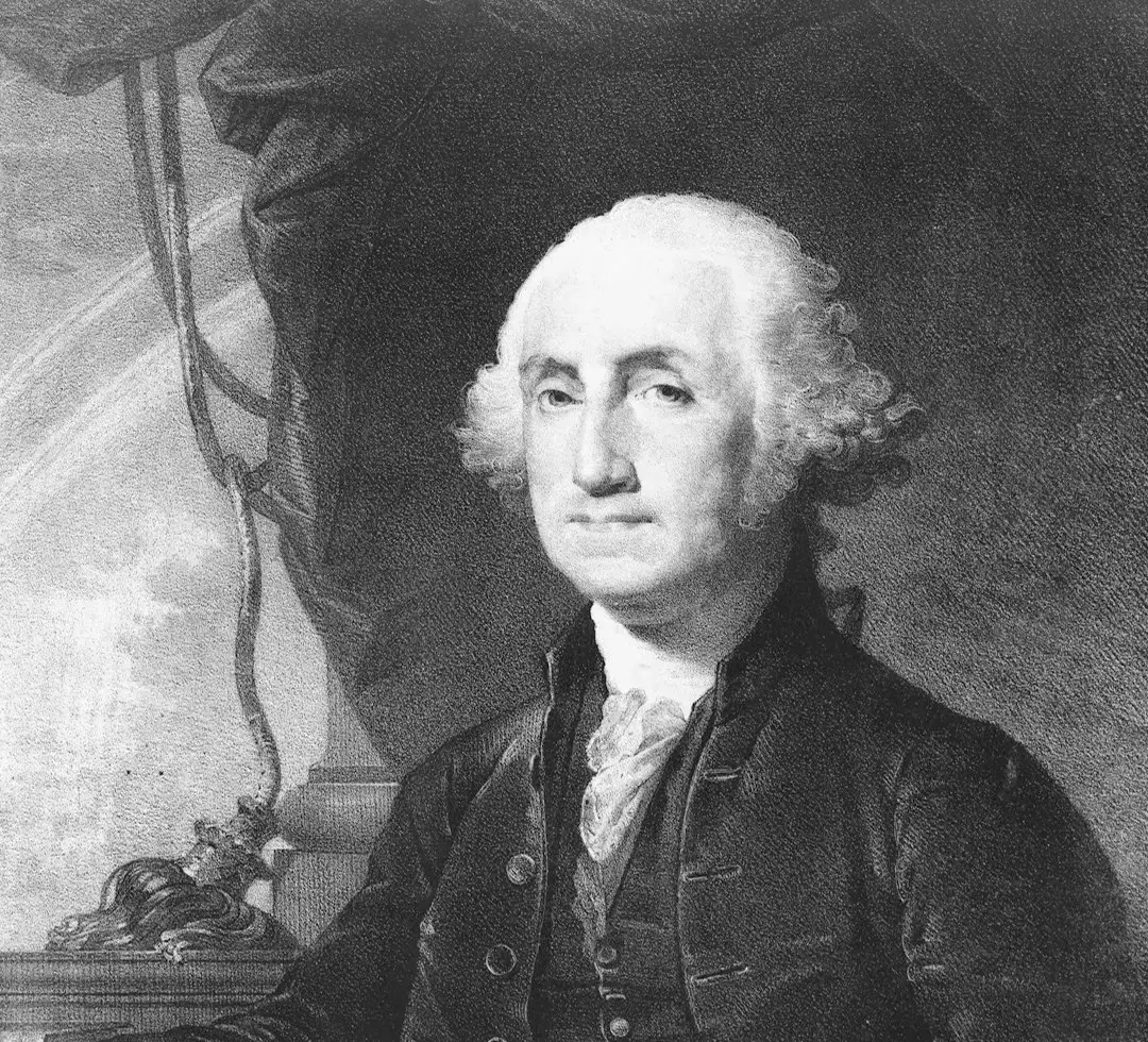 5. George Washington "Athenaeum Portrait" - Gilbert Stuart (Image Credits: Unsplash)