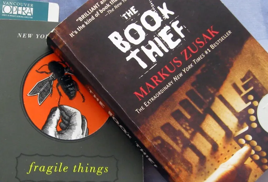 The Book Thief by Markus Zusak (2005) (Image Credits: Flickr)