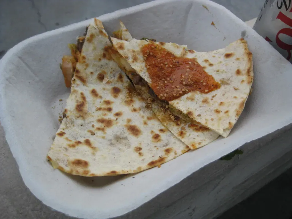 Kimchi Quesadillas: Fermented Meets Melted (Image Credits: Flickr)