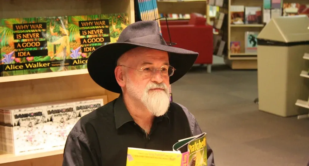 7. Terry Pratchett and the Discworld novels (Image Credits: Flickr)