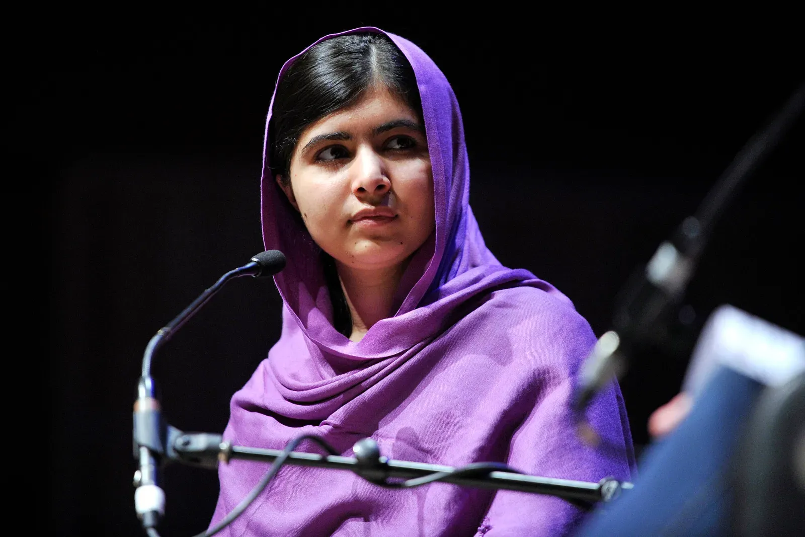 4. Malala Yousafzai - Shot for Going to School, Won the Nobel Prize (By Southbank Centre, CC BY 2.0)