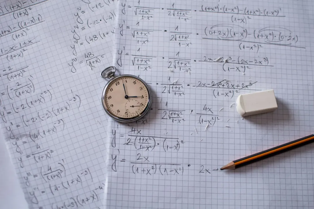 Timed Math Drills (Image Credits: Unsplash)