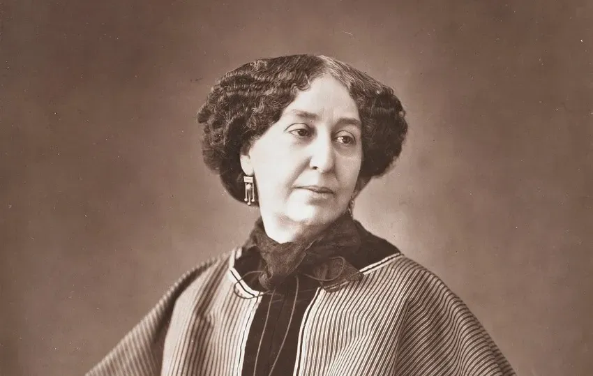 7. George Sand (Amantine Lucile Aurore Dupin) (Image Credits: Rawpixel)