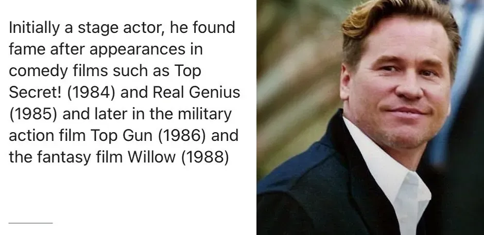 Val Kilmer as Iceman (Image Credits: Flickr)