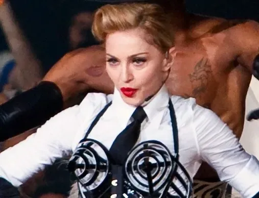 Madonna – Blonde Ambition Tour, 1990: Fashion as Provocation (Image Credits: Wikimedia)