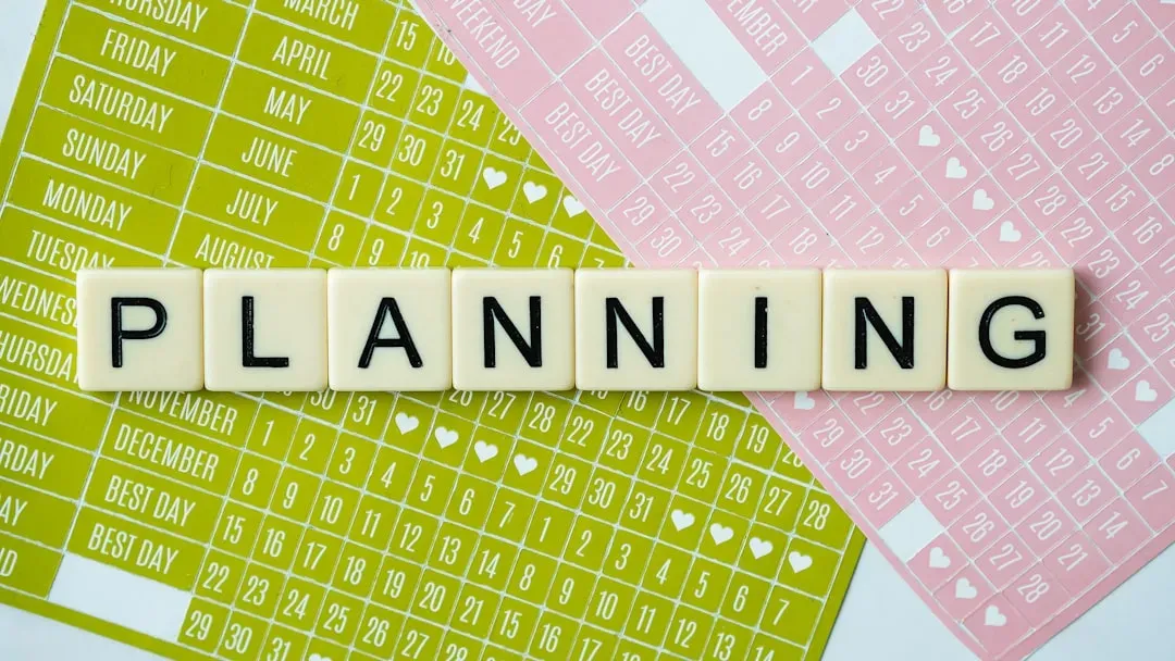 Planning Ahead Makes the Difference (Image Credits: Unsplash)