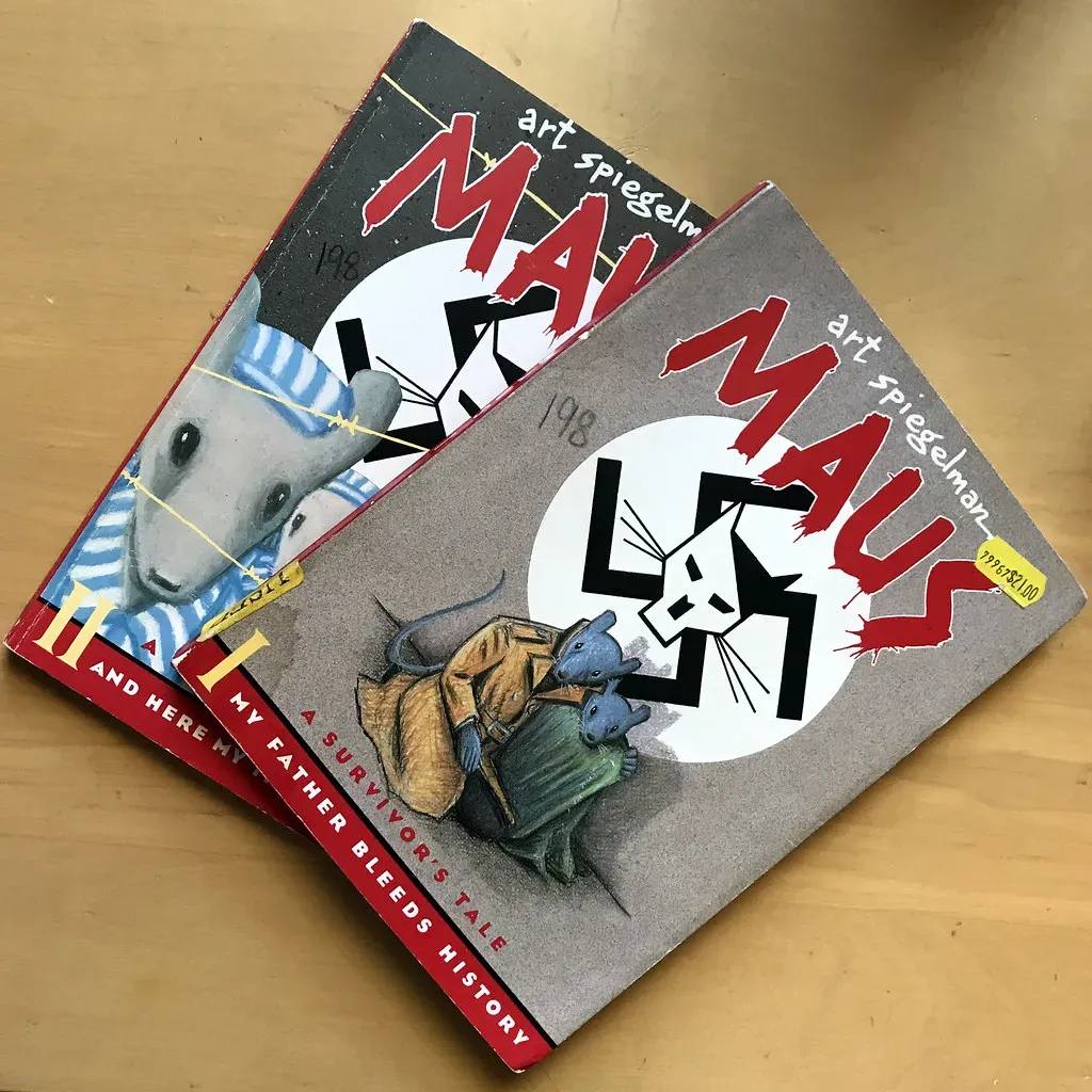 Maus by Art Spiegelman (Image Credits: Flickr)