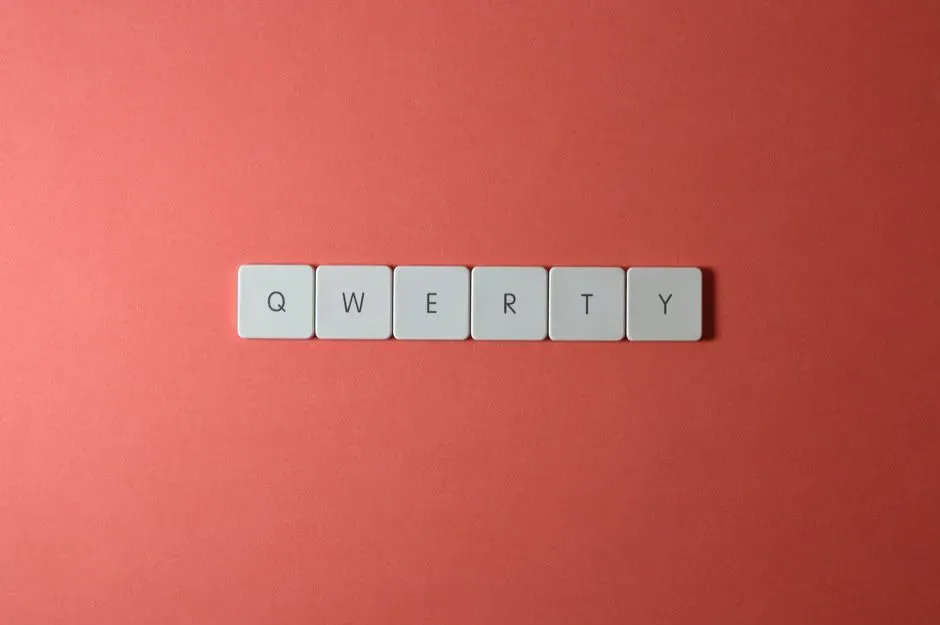 4. The QWERTY keyboard layout (Image Credits: Pexels)