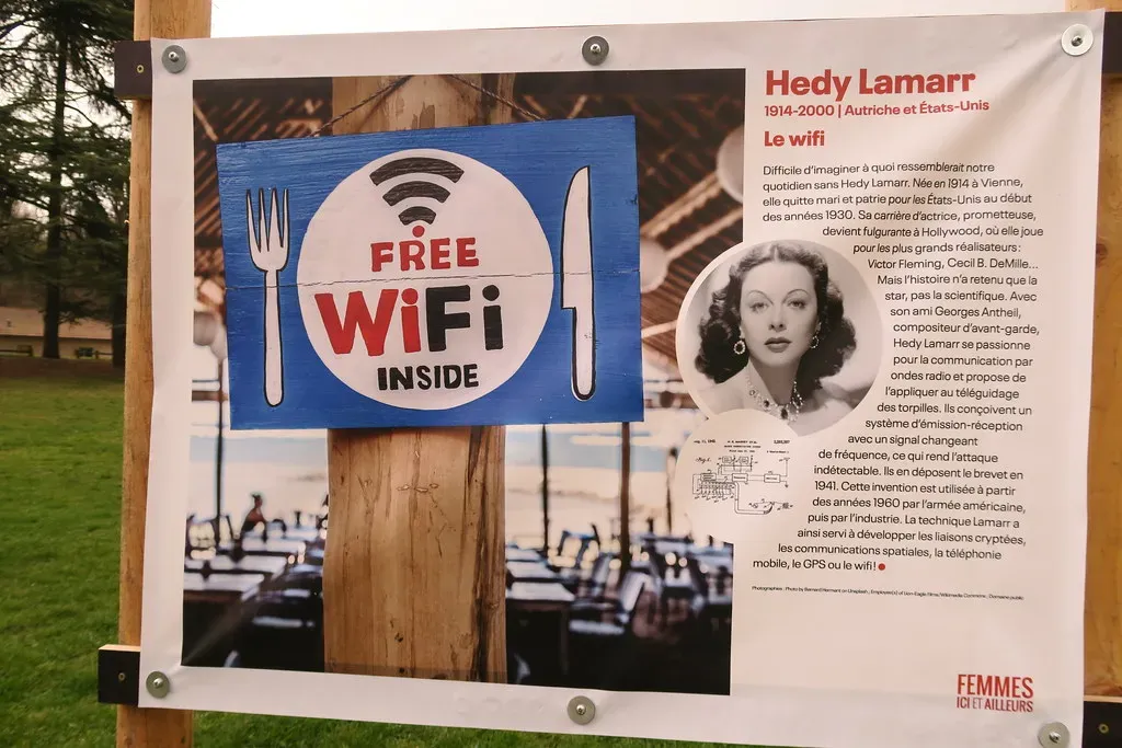 Hedy Lamarr: Hollywood Star and Secret Inventor of WiFi Technology (Image Credits: Flickr)