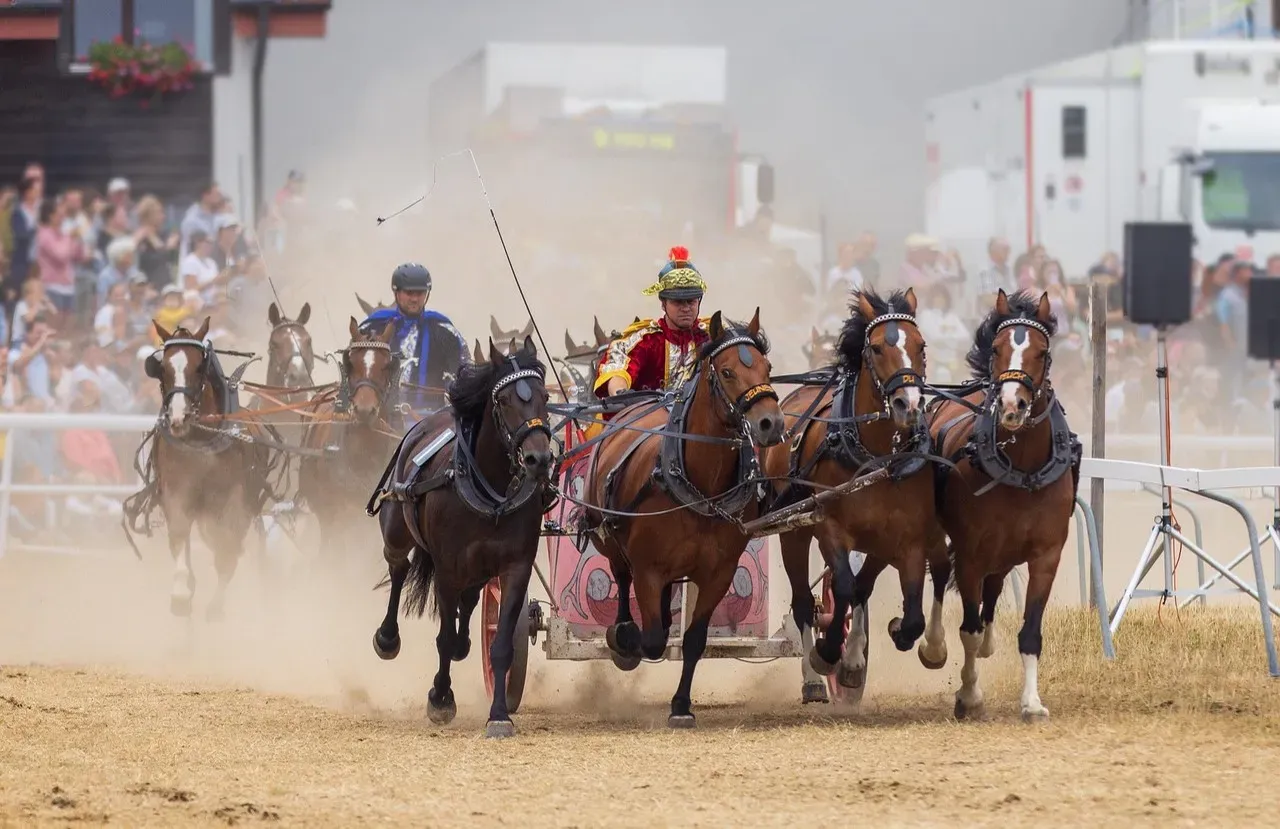 The Chariot Race - Ben-Hur (1959) (Image Credits: Pixabay)