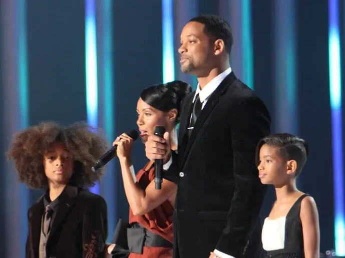 1. Will Smith and Jaden Smith (Image Credits: Wikimedia)