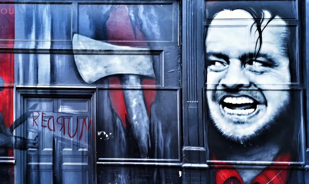 Jack Nicholson and the axe scene in The Shining (Image Credits: Flickr)