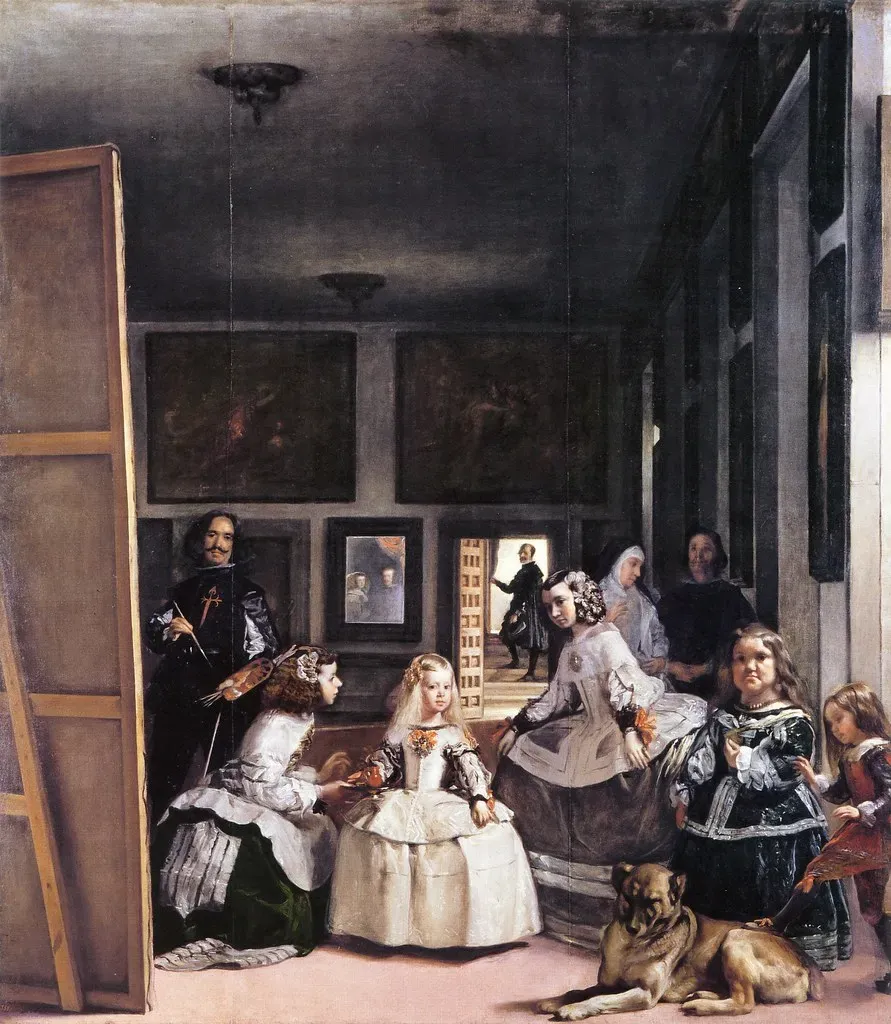 3. Las Meninas - Diego Velázquez (1656) (Image Credits: Flickr)