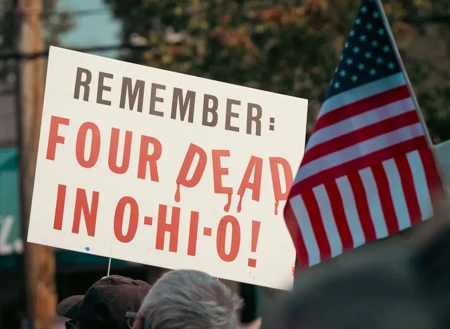 "Ohio" - Crosby, Stills, Nash & Young (1970): Four Students Shot, a Nation in Shock (Image Credits: Pexels)