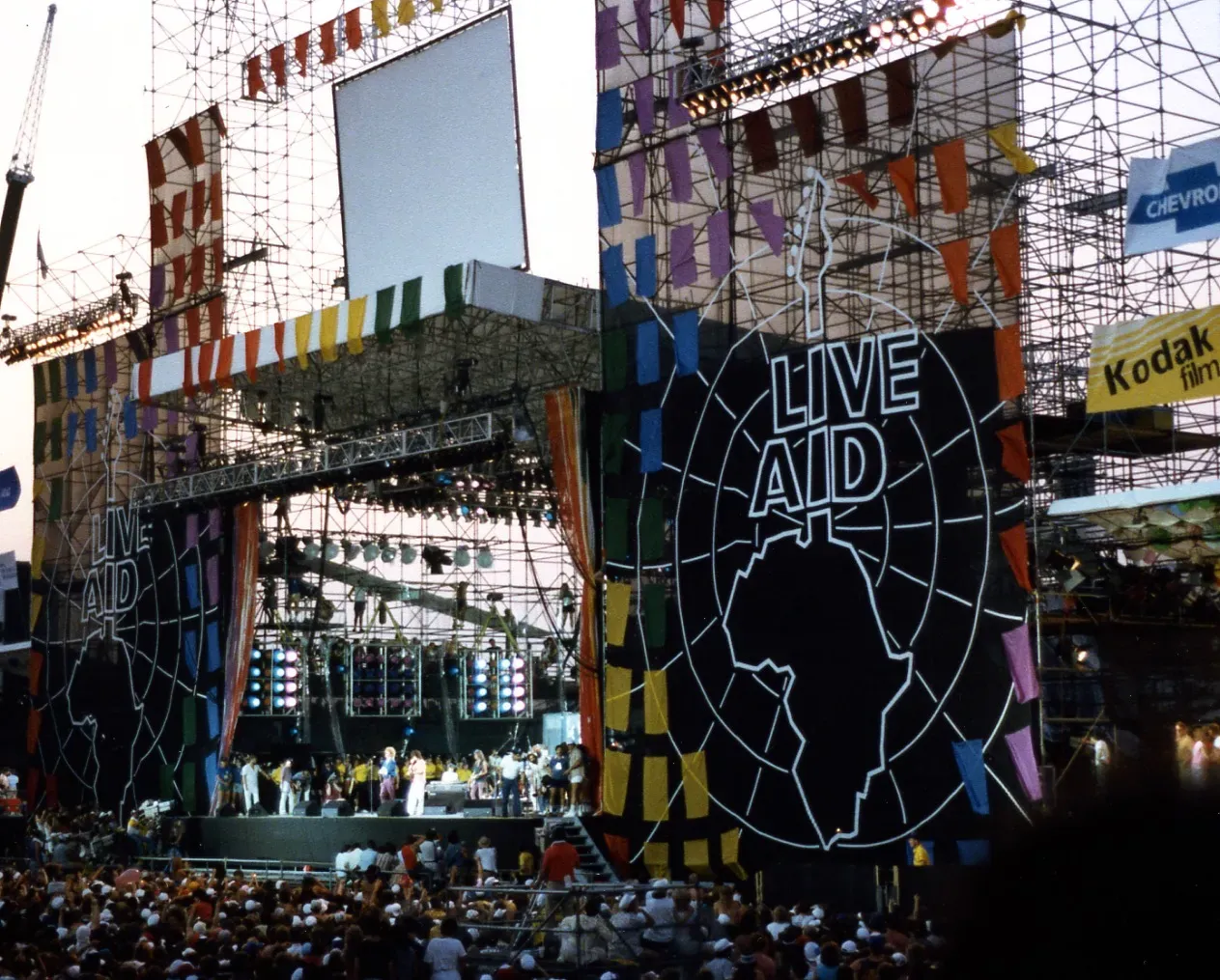 1. Led Zeppelin at Live Aid, Philadelphia, 1985 (By Squelle, CC BY-SA 3.0)