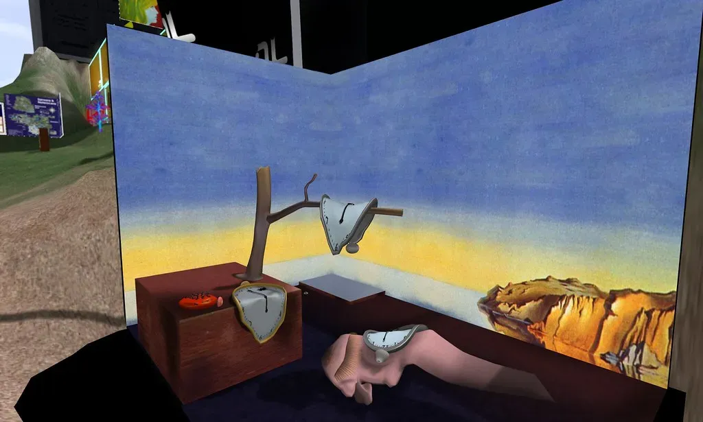 Salvador Dalí's Self-Portrait in The Persistence of Memory (Image Credits: Flickr)