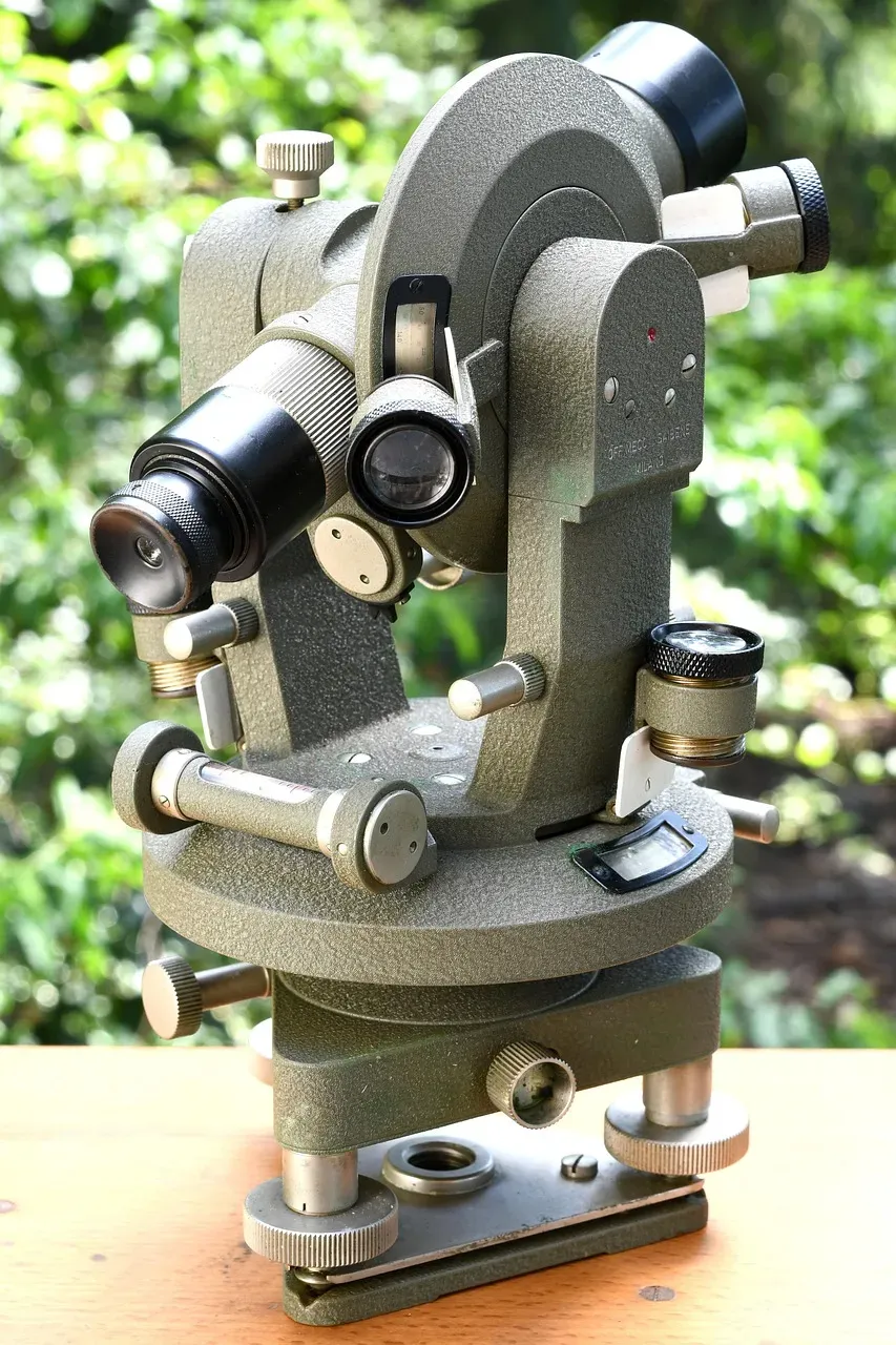 Theodolites: Surveying with Style (Image Credits: Pixabay)