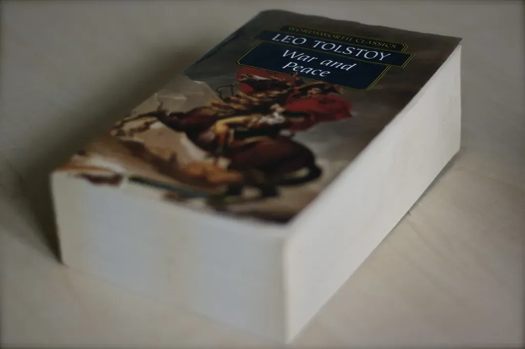 War and Peace by Leo Tolstoy (Image Credits: Flickr)