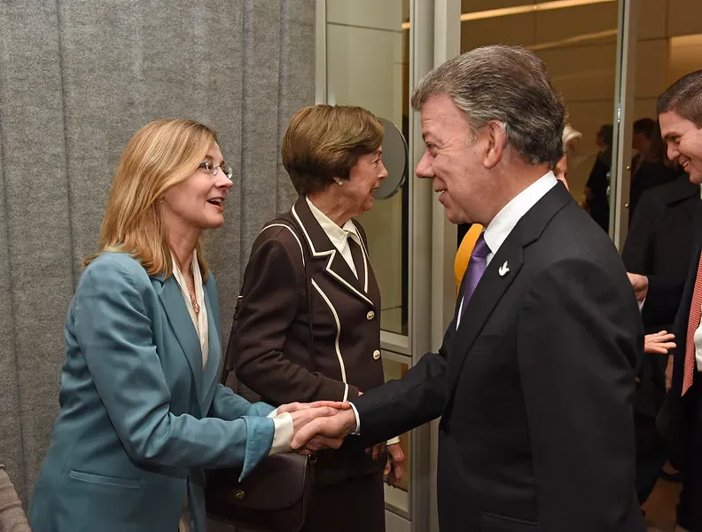 Juan Manuel Santos's FARC Peace Agreement Speech (2016) (Image Credits: Flickr)